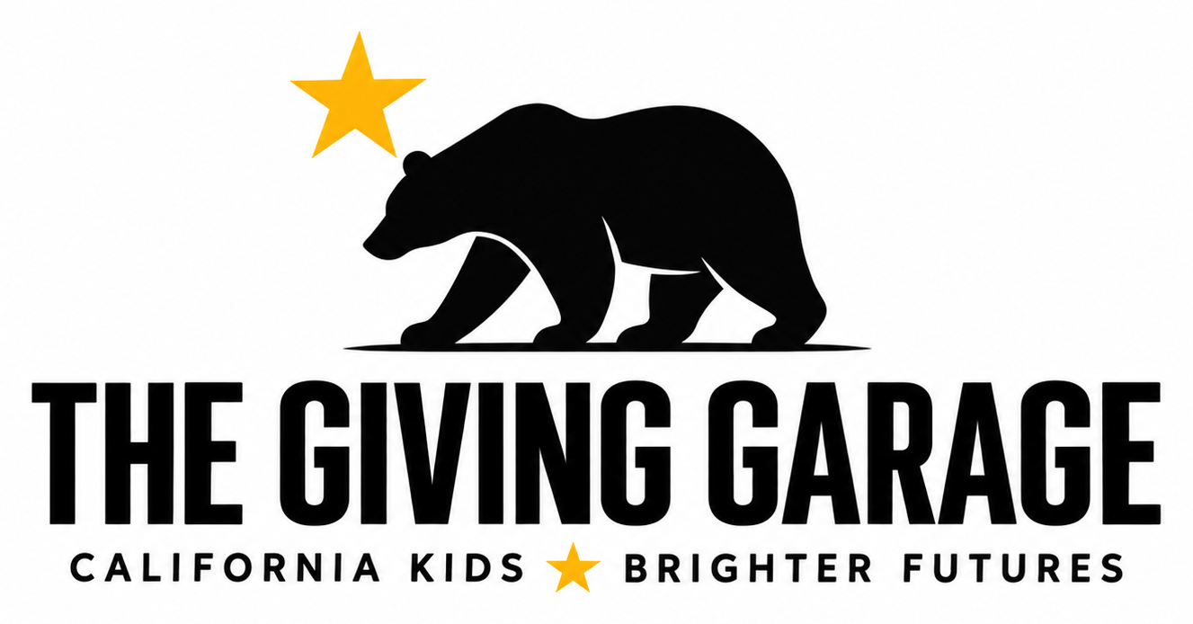 The Giving Garage — California Kids, Brighter Futures